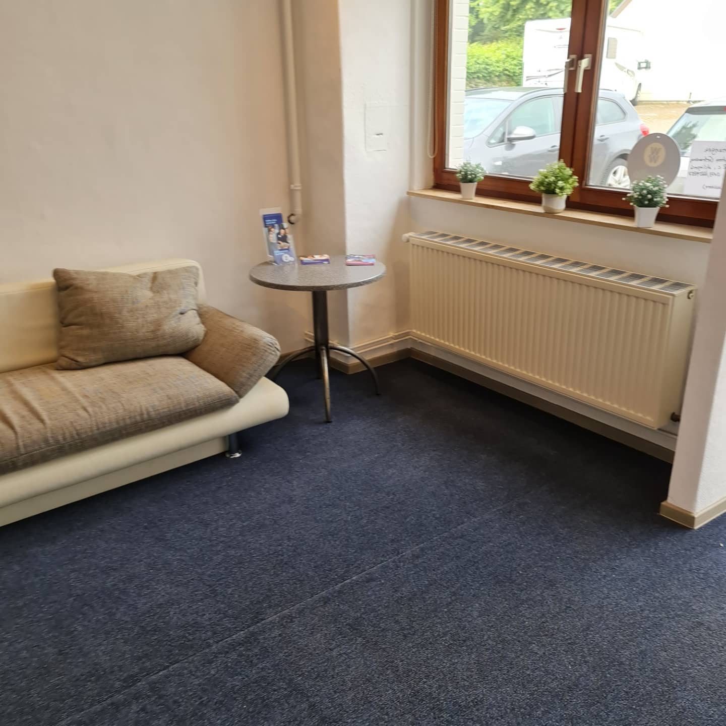 Der Eingangsbereich des Ankerplatzes